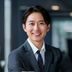 三上悠亚在线平台内容总监林晓峰头像，专业男性，西装，自信笑容，办公室背景